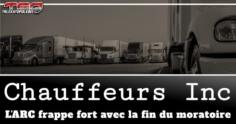 Stratagème Chauffeurs Inc : l’ARC frappe fort avec la fin du moratoire