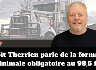 Classe 1 : Benoit Therrien parle de la formation minimale obligatoire au 98,5 fm Benoit Therrien, qui a discuté de la formation minimale obligatoire pour obtenir une classe 1 au micro du 98,5 fm.