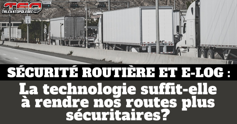 Sécurité routière : la technologie ne suffit pas à encadrer le camionnage