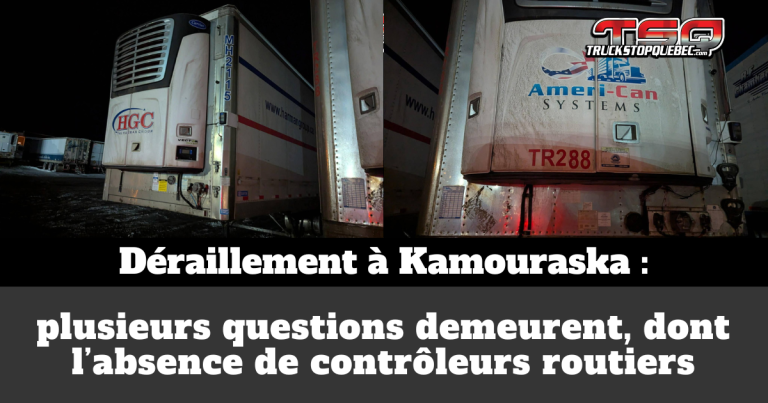 Déraillement à Kamouraska : plusieurs questions demeurent, dont l’absence de CRQ