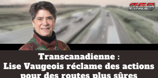 Transcanadienne : Lise Vaugeois réclame des actions concrètes sur les routes 11 et 17 Transcanadienne : Lise Vaugeois réclame des actions pour des routes plus sûres (image : routes et photo de Mme. Lise Vaugeois).