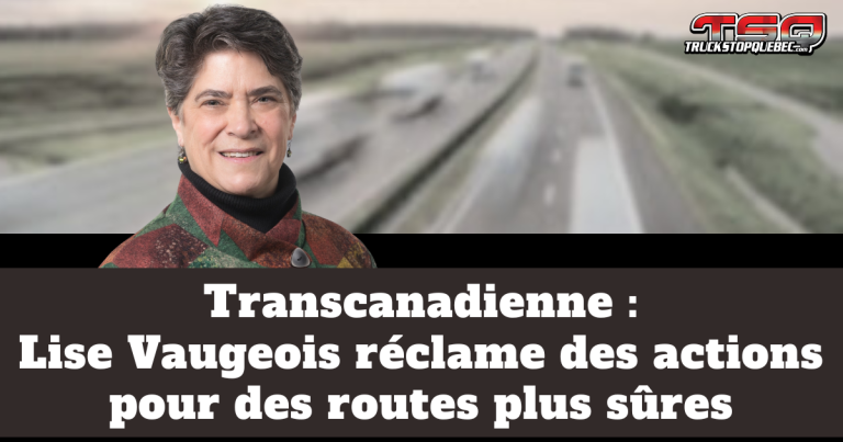 Transcanadienne : Lise Vaugeois réclame des actions concrètes sur les routes 11 et 17