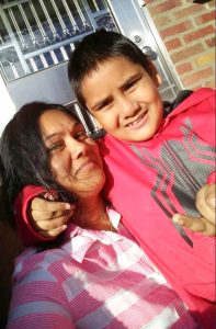 Zulika Salim, 47 ans, et son fils Justin Gayapersad, 10 ans. (FACEBOOK)