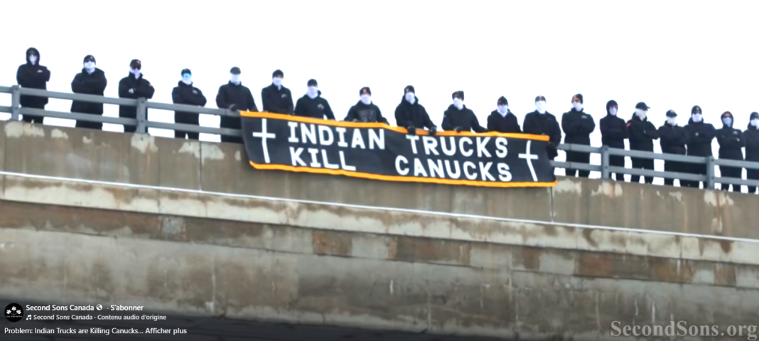 (Photo : Capture d'écran, vidéo page Facebook Second Sons Canada.)