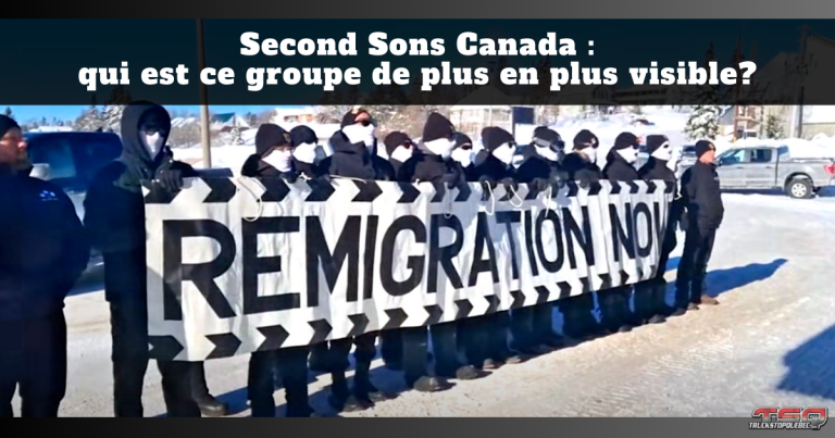 Second Sons Canada : qui est ce groupe de plus en plus visible au pays?
