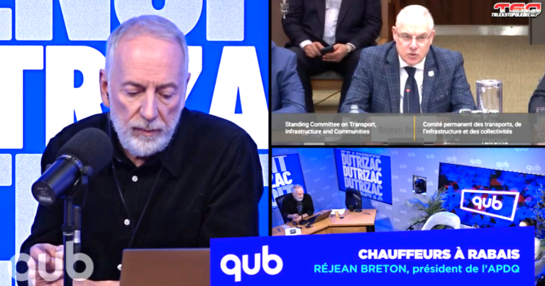 Réjean Breton au micro de Benoît Dutrizac sur Qub : «3.8 MILLIONS de dollars de factures impayées»
