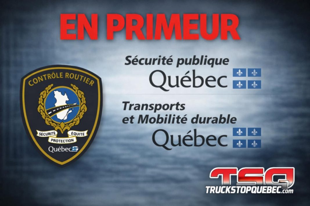 Les contrôleurs routiers passent de la SAAQ à la Sécurité publique