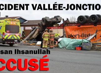 Alexandra Poulin : arrestation confirmée du chauffeur Mohsan Ihsanullah Accident à Vallée-Jonction impliquant un camion lourd renversé, intervention des secours après le décès d’Alexandra Poulin, dossier menant à l’arrestation du chauffeur Mohsan Ihsanullah