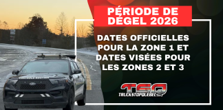 Période de dégel 2026 : Voici les dates officielles pour la zone 1 Période de dégel 2026, voici les dates officielles et visées, confirmées par l'ACQ.