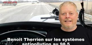 Benoit Therrien discute des systèmes antipollution au 98,5 Benoit Therrien qui a discuté du delete des systèmes antipollution au 98,5.