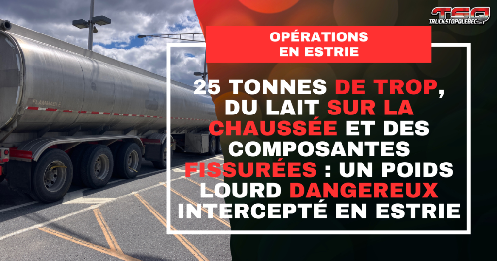 OPÉRATIONS CAMIONS EN ESTRIE