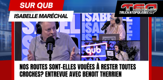 Benoit Therrien au micro d’Isabelle Maréchal sur QUB pour discuter des routes délabrées Benoit Therrien, fondateur des plateformes Truck Stop Québec et Truck Stop Canada, était au micro d’Isabelle Maréchal sur QUB pour discuter de l’état des routes délabrées au Québec.