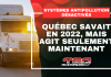 Systèmes antipollution désactivés : Québec savait en 2022, mais agit seulement maintenant Québec enquête sur des garages liés à la désactivation illégale des systèmes antipollution (image d'un camion lourd et titre de l'article : Systèmes antipollution désactivés, Québec savait déjà en 2022.)