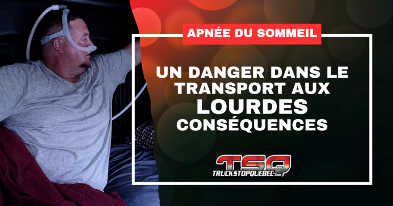 Apnée du sommeil au volant : un danger dans le transport aux lourdes conséquences