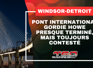 Pont International Gordie Howe presque terminé, mais toujours contesté Pont International Gordie Howe presque terminé, mais toujours contesté