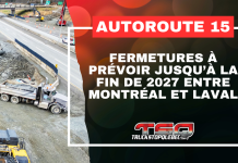 Autoroute 15 : des fermetures à prévoir jusqu’à la fin de 2027 entre Montréal et Laval Des travaux de chaussée entraîneront des fermetures jusqu’à la fin de 2027 sur l'autoroute 15 entre Montréal et Laval.