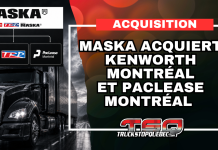 MASKA acquiert Kenworth Montréal et PacLease Montréal