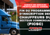 L’ASFC mettra fin au Programme d’inscription des chauffeurs du secteur commercial (PICSC) Camion commercial à un poste frontalier entre le Canada et les États-Unis, alors que l’ASFC annonce la fin du Programme d’inscription des chauffeurs du secteur commercial (PICSC).