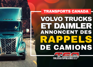Volvo Trucks et Daimler Truck North America annoncent des rappels de camions Volvo Trucks et Daimler Truck North America annoncent des rappels de camions