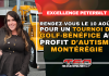 Excellence Peterbilt annonce un tournoi de golf-bénéfice au profit d’Autisme Montérégie Marie-Claude Fortin devant un camion Peterbilt, alors qu’Excellence Peterbilt annonce un tournoi de golf-bénéfice le 10 août au profit d’Autisme Montérégie.