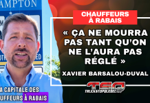 Chauffeurs à rabais : Xavier Barsalou-Duval va sur le terrain à Brampton et ne lâche pas le dossier Xavier Barsalou-Duval à Brampton dénonce la problématique des chauffeurs à rabais et affirme que le dossier ne disparaîtra pas tant qu’il ne sera pas réglé.